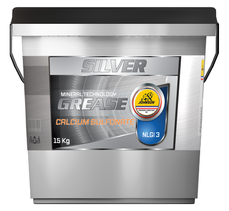 Johnson Grease NLGI-3 15Kg Silver Plus